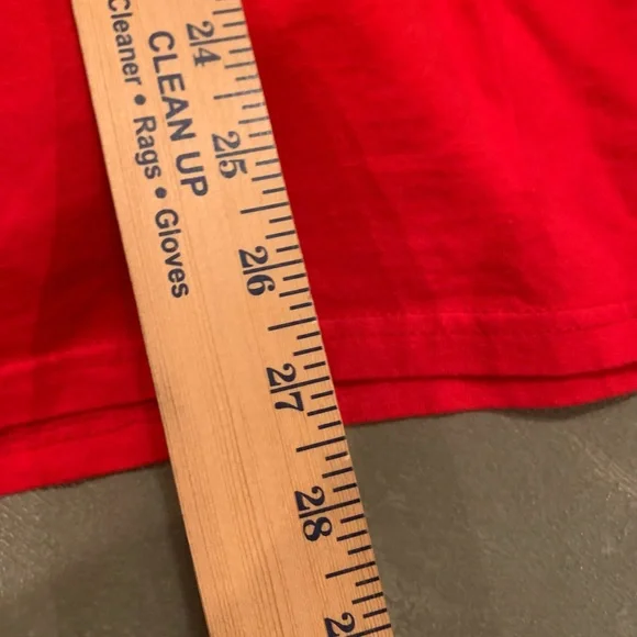 Rare Vintage CHAMPION Rutgers Scarlet Knights Single Stitched T Shirt 90s Red XL - Picture 3 of 4